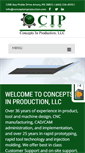 Mobile Screenshot of conceptsinproduction.com